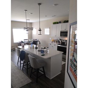 Repainted entire interior & installed kitchen lights in Smyrna, TN