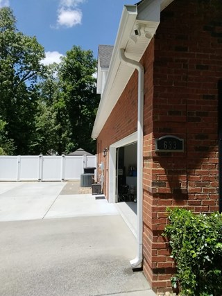 Replaced old floodlights with a ring camera and lights in Murfreesboro, TN