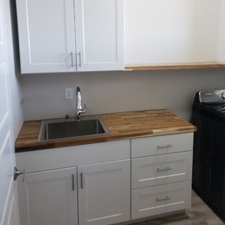 Laundry Room Vanity After Project Image in Sumner County, TN