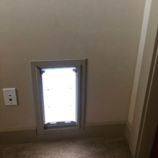 Pet Door Installation After Project Image in Sumner County, TN