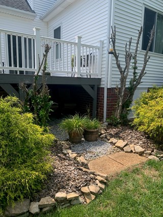 Custom Stair Before Ace Handyman Services Huntsville - Before