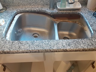 Sink before 