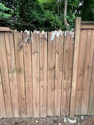 Fence Gate Ace Handyman Services West Nashville - Before 