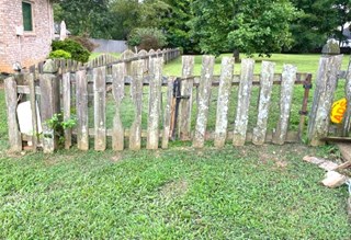 Fencing Repair Ace Handyman Services West Nashville - Before