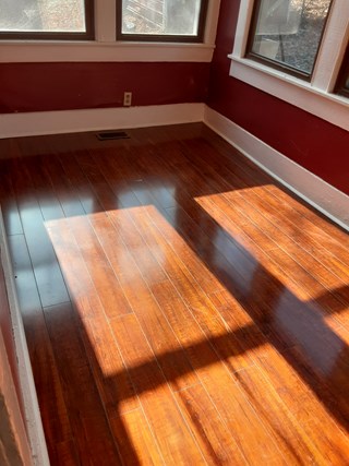 Flooring after