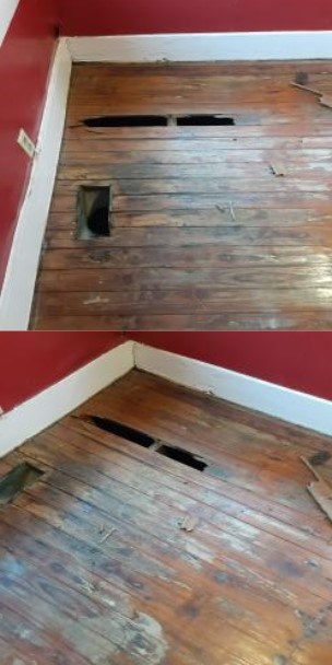 Flooring before