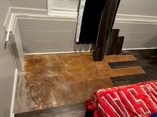 Flooring Install Ace Handyman Services West Nashville - Before