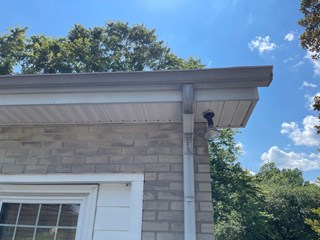 Gutter bend after