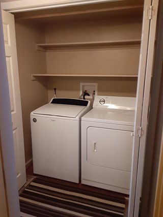 Laundry storage after