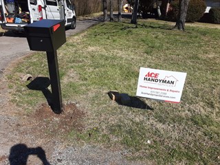 Mailbox Replacement Ace Handyman Services West Nashville - After