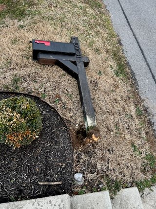 Mailbox Repair Ace Handyman Services West Nashville - Before