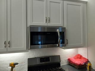 Microwave Install Ace Handyman Services West Nashville - After