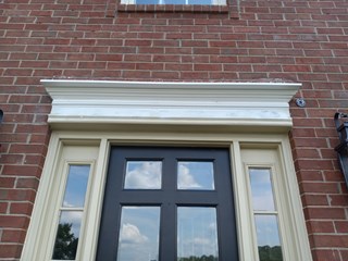 Molding repair after