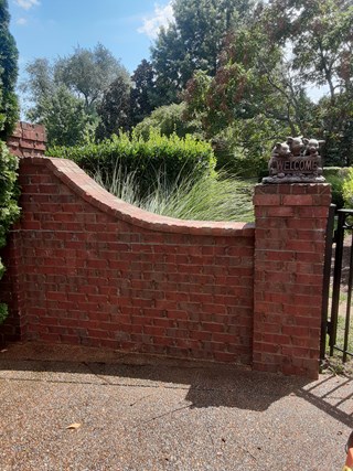 Pressure wash after
