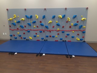 Rock climbing after