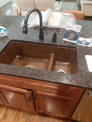 Sink Replacement Ace Handyman Services West Nashville - Before