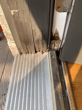 Trim Repair Ace Handyman Services West Nashville - Before