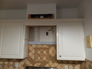 Vent Hood Install Ace Handyman Services West Nashville - Before
