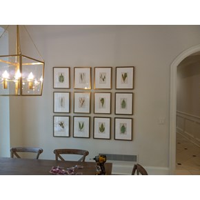 Art Gallery Wall Ace Handyman Services West Nashville