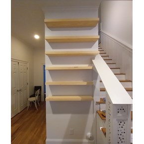 Floating Shelves Ace Handyman Services West Nashville