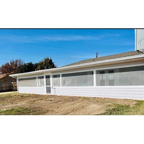 Ace Handyman Services Patio Enclosure Project Burleson, TX