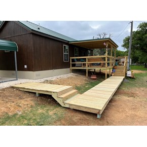 Ace Handyman Services Walkway Project Red Oak, TX
