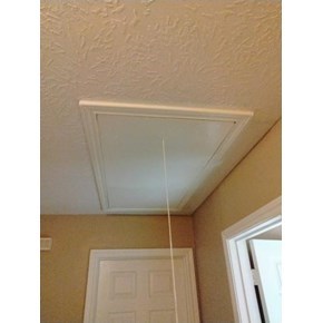 Install attic ladder in ceiling in Central Houston
