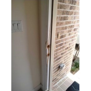 Broken Front Door