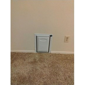 Install Doggie Door After Central Houston