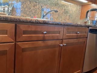 Cabinet Drawer Repair & Realignment Before