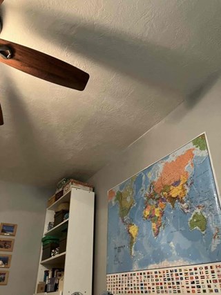 Drywall Ceiling Repair – 3' x 3' Hole.