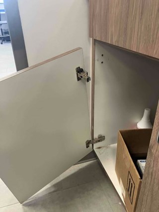 Loose Cabinet Hinges