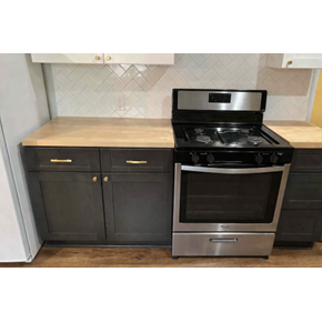 Modern kitchen with sleek details