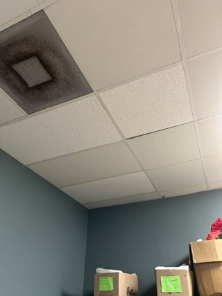 Replaced 3 Ceiling Tile