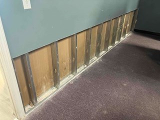 Water-Damaged Drywall