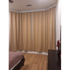 Curtain Rod & Curtain Installation