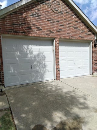 Garage Door Paint, Flower Mound, TX, After