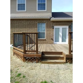 Deck Stairs Installed in Corinth, TX Deck Stairs Installed in Corinth, TX