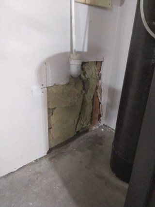 Missing Dry wall Patch, Flower Mound, Tx 