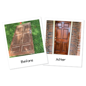 Door Refinish