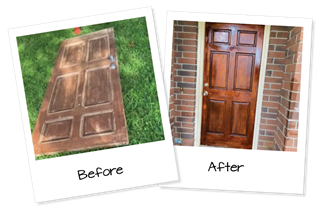 Door Refinish
