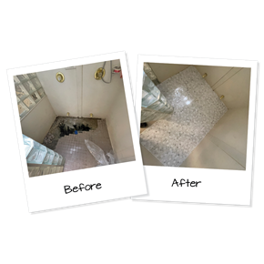 Repair shower Floor