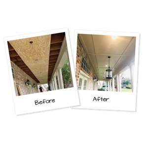 Porch Ceiling 