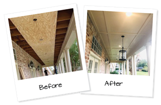 Porch Ceiling 