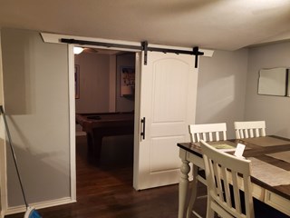 barn door, cased opening, Mansfield, TX