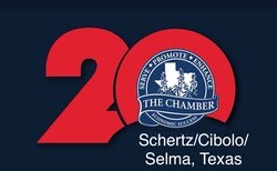 The Chamber Schertz/Cibolo/Selma, Texas Logo