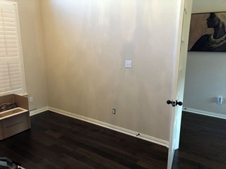 Before wainscotting