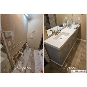 Bathroom Vanity Installation Katy, TX