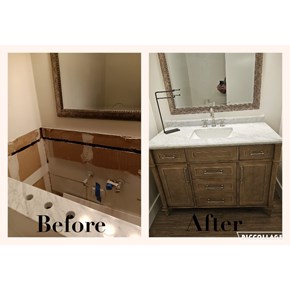Bathroom Vanity Installation Katy, TX
