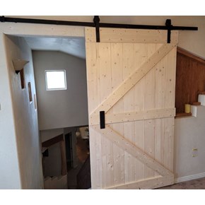 residential barn door installation services in austin cedar park texas